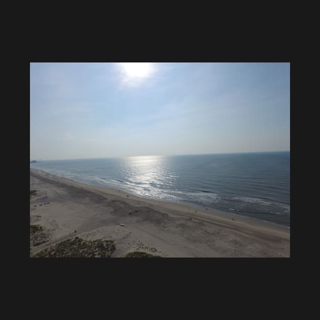 Ocean City NJ Beach in the Morning by PugDronePhotos