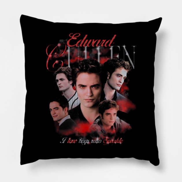 Edward Vampire Pillow by VanessaBorusse