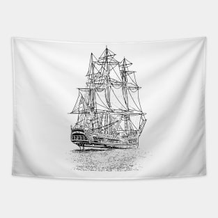 Sailing Ship Tapestry