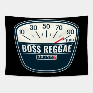 Boss reggae scooter speedometer Tapestry