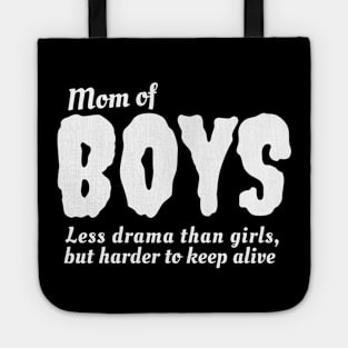 Mom Of Boys | T-Shirt For Womens | Mother's Day Gifts Tote