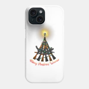 Merry Christmas Warrior (green) Phone Case