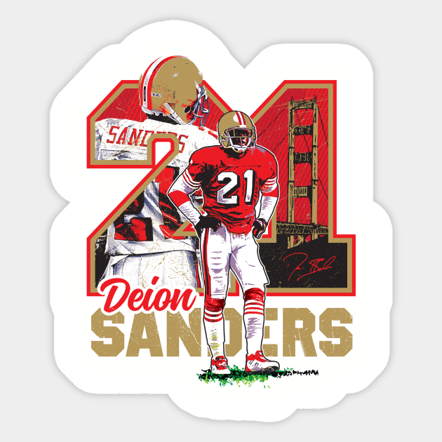 Deion Sanders Sticker Sticker - Sports - Sticker