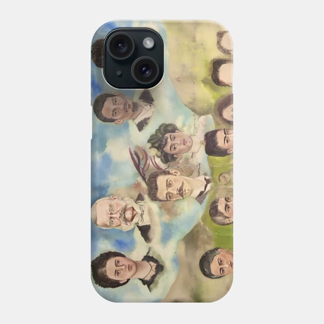 Portrait of Frida’s Family by Frida Kahlo Phone Case by FridaBubble