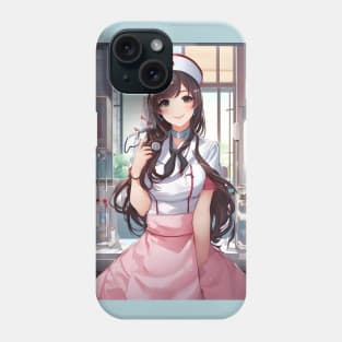 Beautiful anime nurse Phone Case