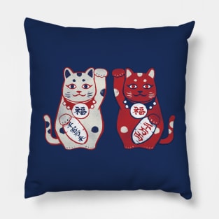 Maneki Neko（招き猫） Pillow