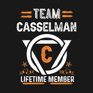 Team casselman Lifetime Member, Family Name, Surname, Middle name T-Shirt