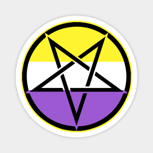 Nonbinary Pentagram Magnet