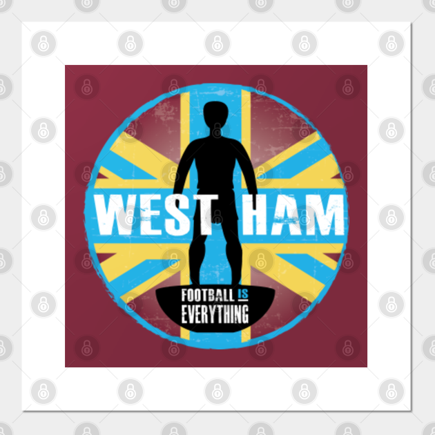 Football Is Everything West Ham Pride West Ham United Fc Posters And Art Prints Teepublic Uk