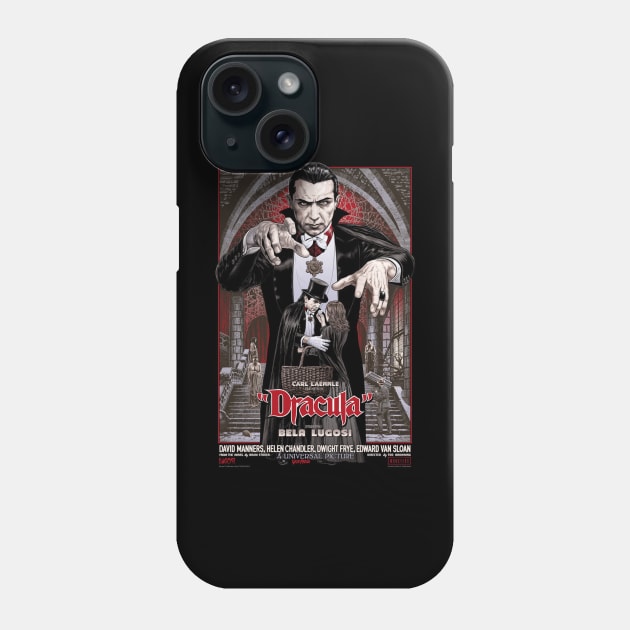 Dracula Phone Case by aknuckle