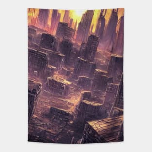 Apocolypse City Tapestry