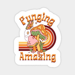 Funging Amazing - 70s vibe Magnet