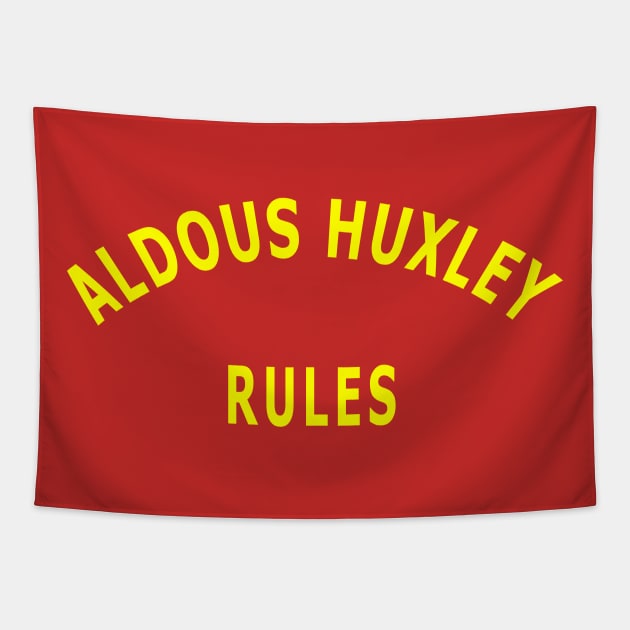 Aldous Huxley Rules Tapestry by Lyvershop