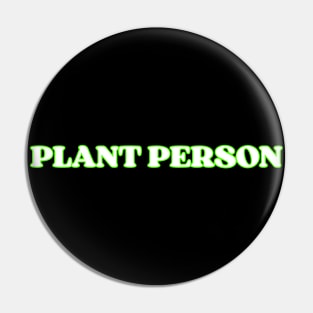 Plant Person Pin