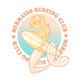 surfing mermaid 02 T-Shirt