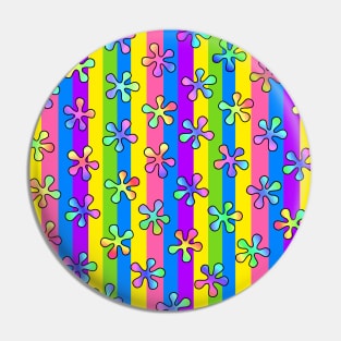 PSYCHEDELIC 60s Style Pin