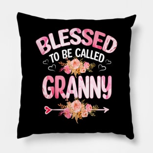 granny - blessed to be called granny Pillow