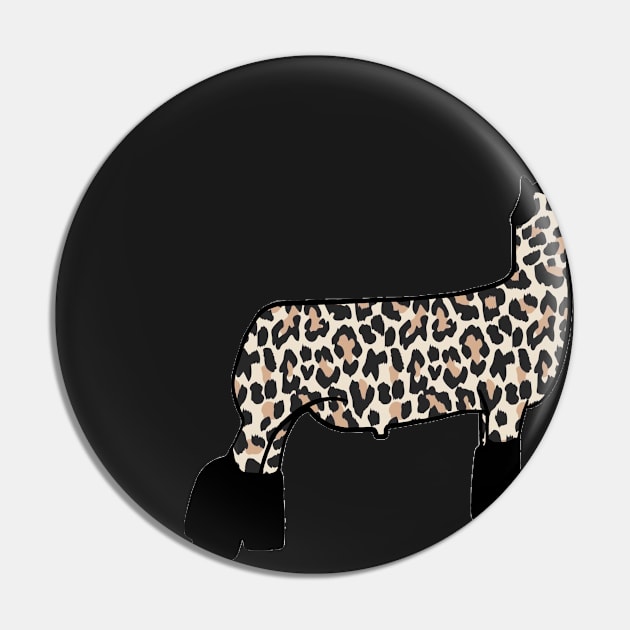 Cheetah Print Market Wether Lamb Silhouette 2 - NOT FOR RESALE WITHOUT PERMISSION Pin by l-oh