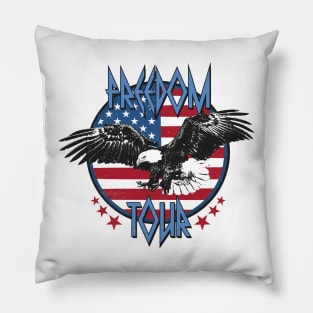 Retro 4th of July design Pillow