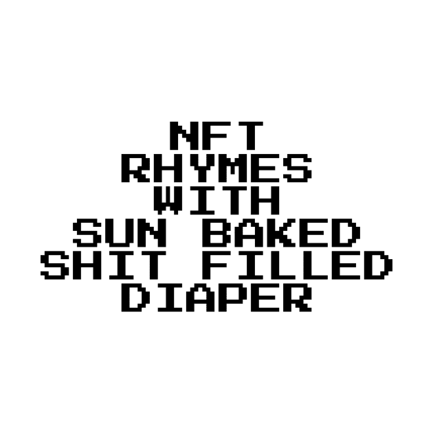 NFTs are diapers by CrazyCreature