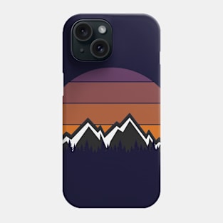 Vintage Mountains Phone Case