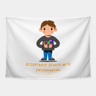 Acceptance Starts with Understanding: Autism Awareness Tapestry