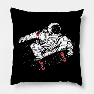 Astronaut Space Skater Pillow