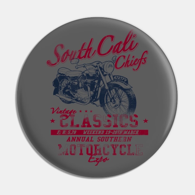 South Cali Chiefs Pin by Buy Custom Things