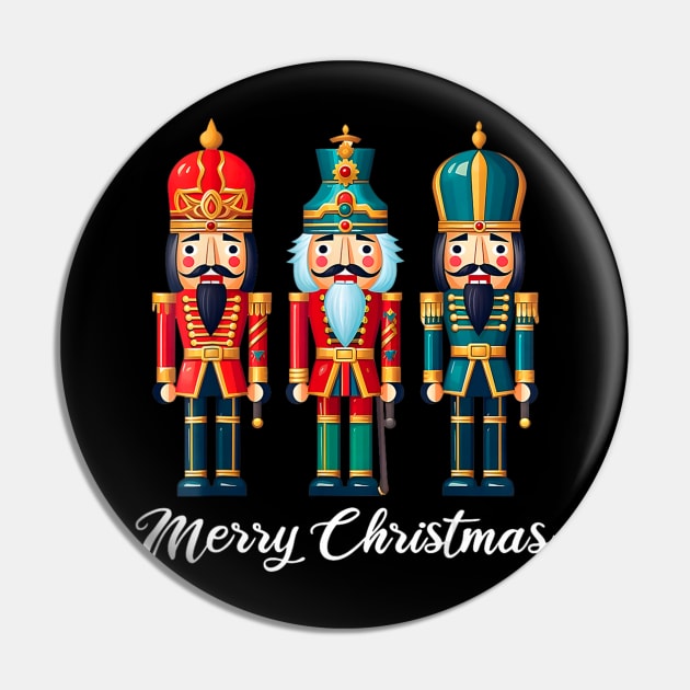 Merry Christmas Nutcracker Ballet Festive Xmas Men Women Pin by Mitsue Kersting