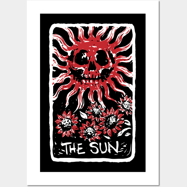 Tarot Card - The Sun | Poster