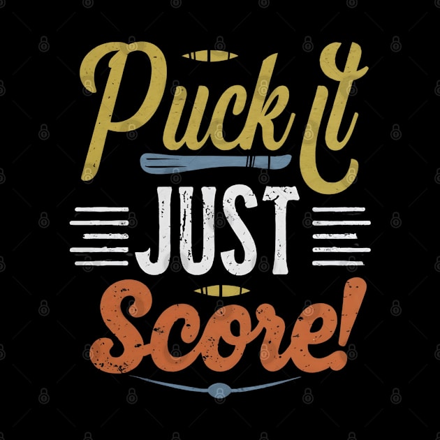 Puck it score it by NomiCrafts