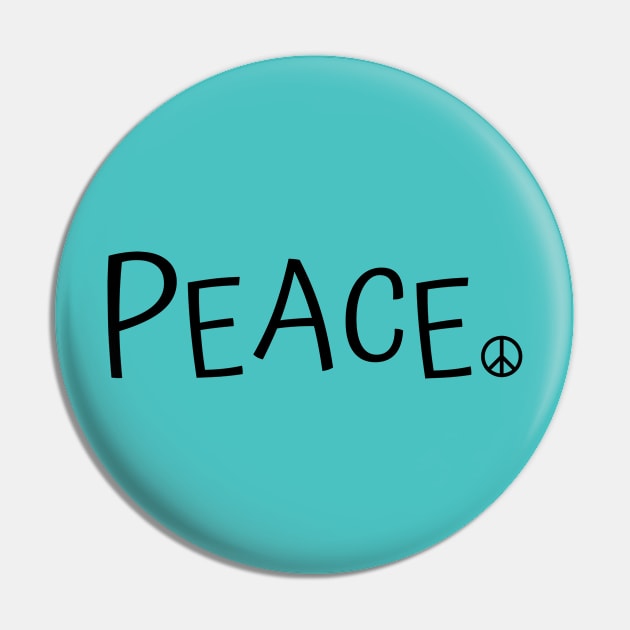 Peace Pin by Lite Style Designs