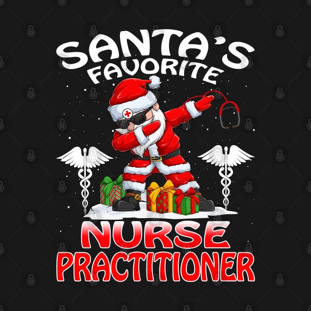 Santas Favorite Nurse Practitioner Christmas T Shi by intelus