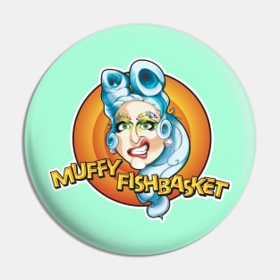 Muffy Fishbasket Pin