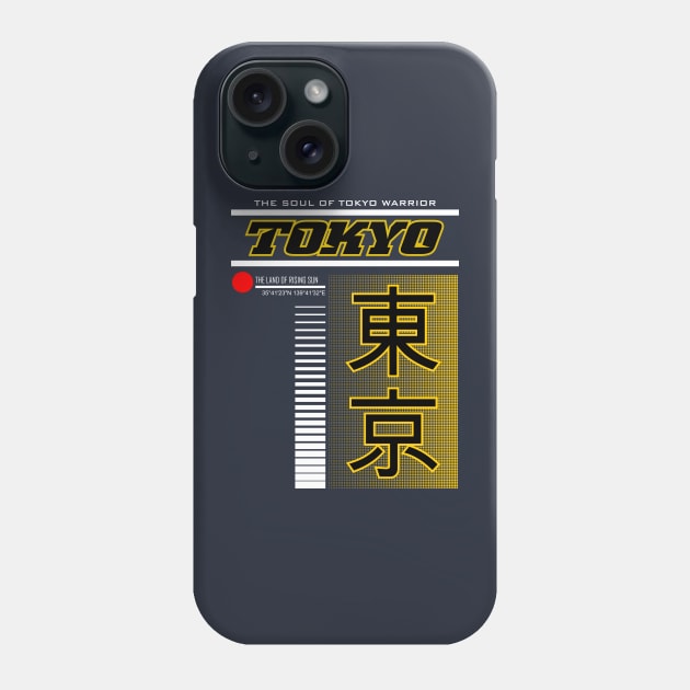 The Soul Of Tokyo Warrior Phone Case by RamsApparel08