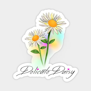 Delicate Daisy Magnet