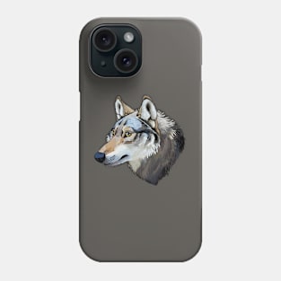 Pencil Wolf Phone Case