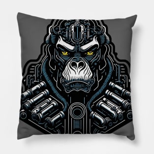 Techno Apes S02 D10 Pillow