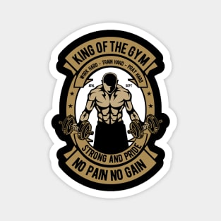 King of the Gym Magnet