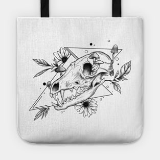 Fox skull Design Tote