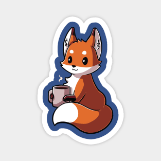 Coffee Fox Classic 3 Magnet