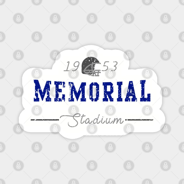 Memorial Stadium Magnet by HomePlateCreative