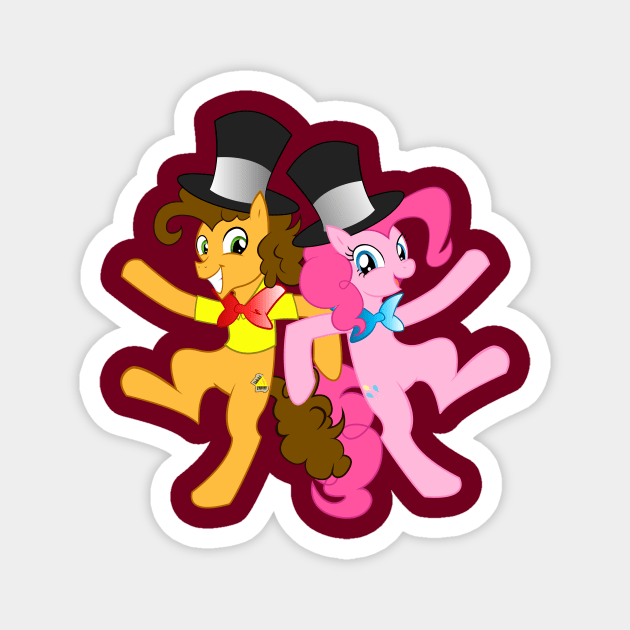 Party Ponies! Magnet by Novanator