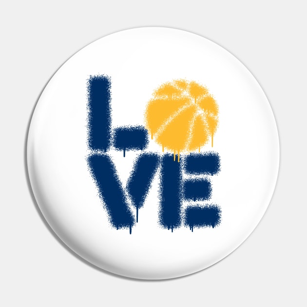 BASKETBALL LOVE pcrs Pin by undergroundART