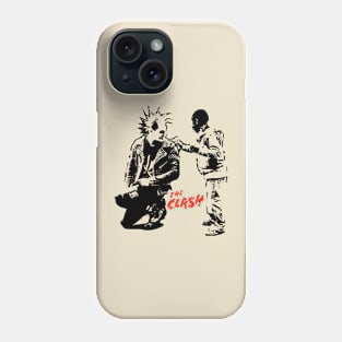 Punk and kid the clash Phone Case