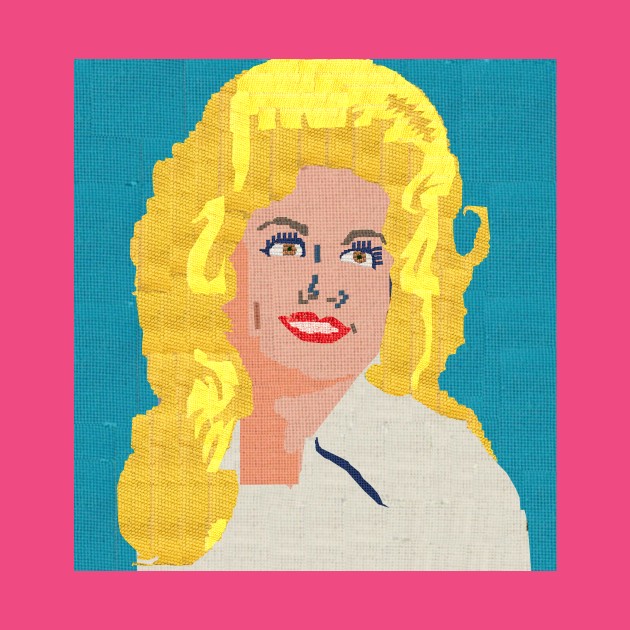 Dolly Needlepoint by SPINADELIC