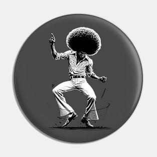 Disco 70s Pin