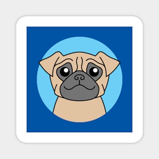 Cute Pug Magnet