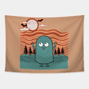 Little Vampire Monster Tapestry