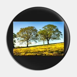 Beautiful Buttercup Meadow Pin